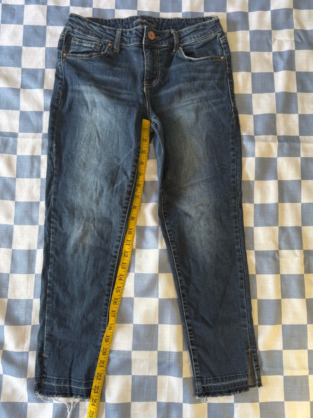 New Look Dark Blue Skinny Jeans